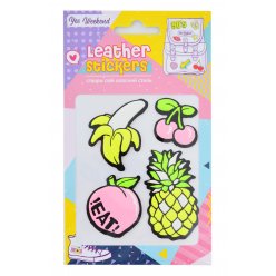 Набір наклейок YES Leather stikers Exotic fruits