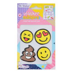 Набір наклейок YES Leather stikers Smile