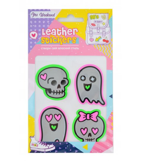 Набір наклейок YES Leather stikers Ghost