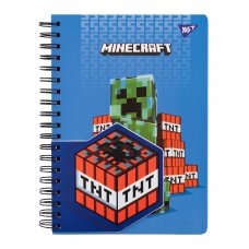 Блокнот YES 2 в 1 В5 В7 80 арк 20 арк подв спіраль Minecraft TNT клітинка