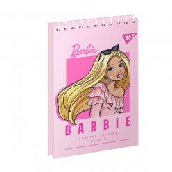 Зошит для записів YES А7 Barbie 80 аркушів клітинка