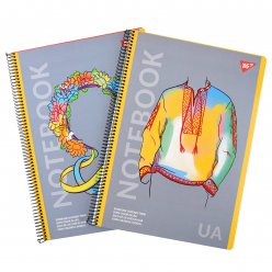 Зошит для записів YES А4 Notebook UA 80 аркушів клітинка