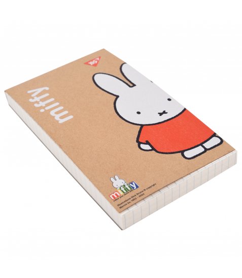 Блокнот YES Miffy А7+ 80 аркушів клітинка