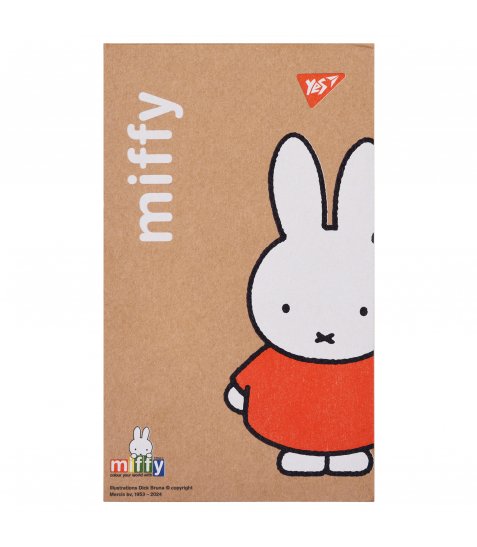 Блокнот YES Miffy А7+ 80 аркушів клітинка