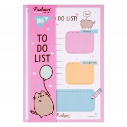 Папір для нотаток на магніті Yes To Do Pusheen