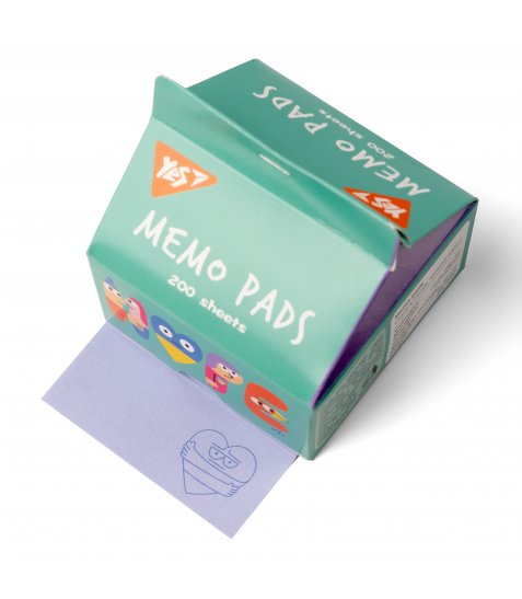 Папір для записів YES Tetra Pak Stand with Ukraine 200 арк., 7*7,5см