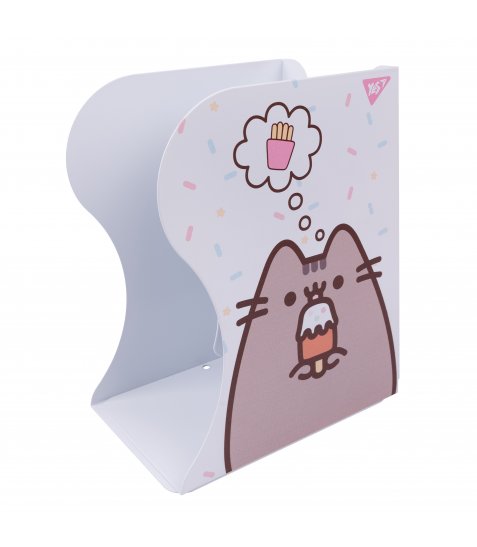 Підставка для книг YES Pusheen розсувна, метал