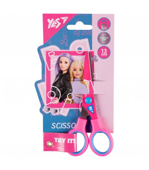 Ножиці Yes Barbie 13см з принтом на лезі