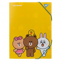 Папка YES A4 на гумці Line Friends