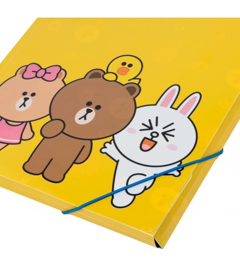 Папка YES A4 на гумці Line Friends