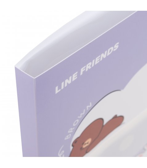 Папка з 20 файлами YES А4 Line Friends з кишенею