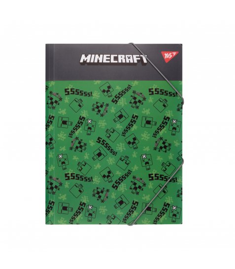 Папка на резинці Yes Minecraft Creepers A4