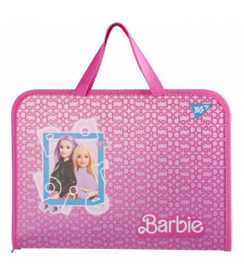 Папка портфель Yes Barbie рожевий FC