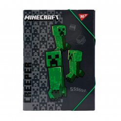 Папка для праці Yes картонна А4 Minecraft
