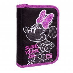 Пенал твердий YES одинарний з двома клапанами HP-04 Minnie Mouse