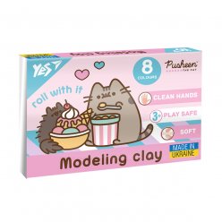 Пластилін Yes Pusheen 8 кольорів 160 г