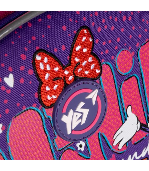 Рюкзак шкільний напівкаркасний YES S-74 Minnie Mouse