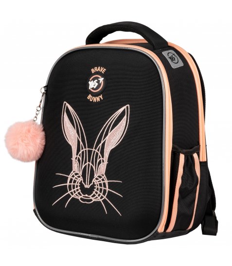 Рюкзак шкільний каркасний Yes Brave Bunny H-100