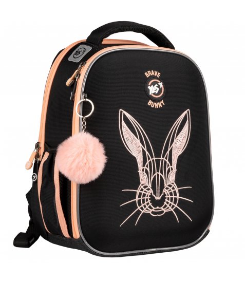 Рюкзак шкільний каркасний Yes Brave Bunny H-100