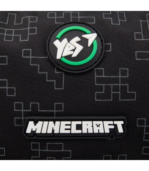 Рюкзак шкільний напівкаркасний YES Minecraft Time S-101