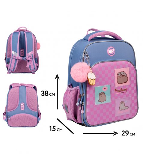 Рюкзак шкільний каркасний YES Pusheen Playful S-78
