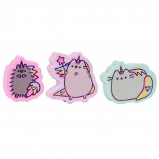 Гумка фігурна Yes Pusheen 3 дизайна мікс