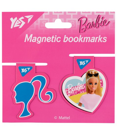 Закладки магнітні Yes Barbie friends, 2шт