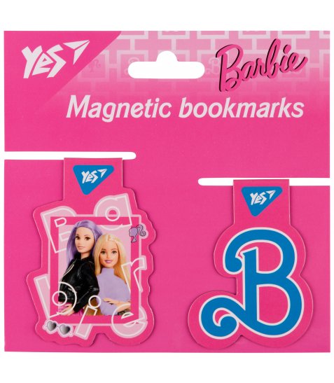 Закладки магнітні Yes Barbie friends, 2шт