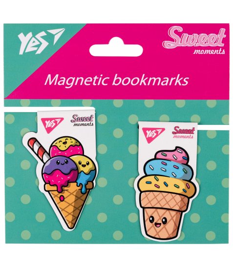 Закладки магнітні Yes Sweet Cream Ice cream, 2шт