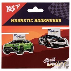 Закладки магнітні Yes Super Street drift, 2шт