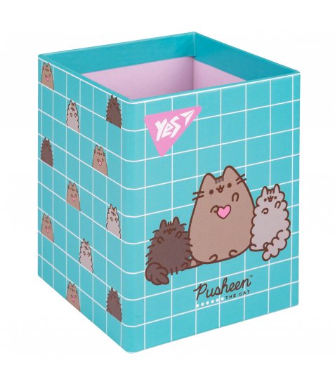 Стакан для письмового приладдя Yes Pusheen картон