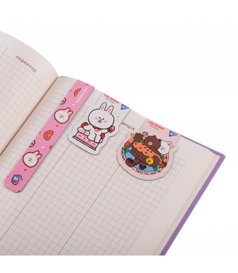 Закладки магнітні Yes Line Friends 3 шт