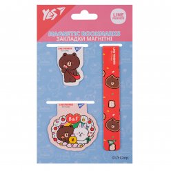 Закладки магнітні Yes Line Friends 3 шт