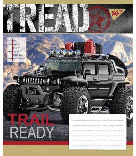 Зошит А5 48 Лін. YES Trail Ready