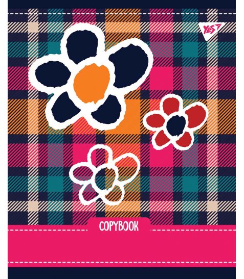 Зошит А5 12 Лін. YES Tartan Fun