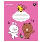 А5/12 YES Line friends, нотний зошит