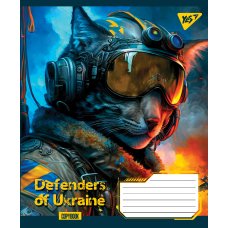 А5/48 лін. YES Defenders of Ukraine, зошит для записів