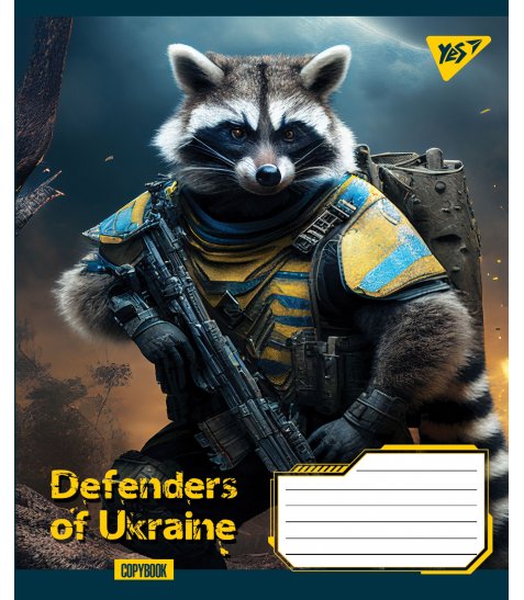 А5/48 лін. YES Defenders of Ukraine, зошит для записів