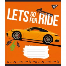 Зошит для записів Yes Lets go for ride 60 аркушів клітинка