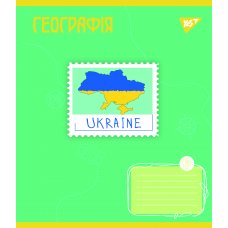 Зошит предметний YES ГЕОГРАФІЯ Ukraine forever 48 аркушів клітинка