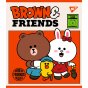 Зошит YES Line Friends А5 12 аркушів клітинка