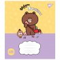 Зошит шкільний Yes Line Friends. Sweetieland А5 12 аркушів клітинка