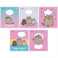 Зошит шкільний Yes Pusheen А5 12 аркушів лінія