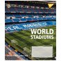 Зошит шкільний Yes World stadium А5 24 аркушів лінія