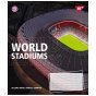 Зошит шкільний Yes World stadium А5 24 аркушів лінія