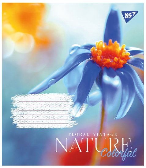 Зошит для записів Yes Nature colorful А5 36 аркушів лінія