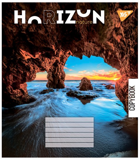 Зошит для записів Yes Horizon nature А5 96 аркушів лінія