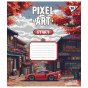 Зошит шкільний Yes Pixel art А5 12 аркушів лінія