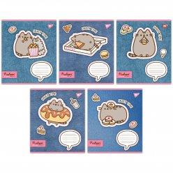 Зошит шкільний Yes Pusheen. Snack time А5 12 аркушів лінія