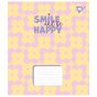 Зошит шкільний Yes Smile and be happy А5 18 аркушів лінія